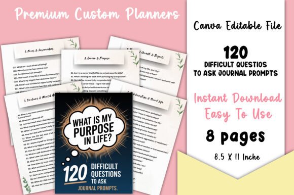 120 Difficult Question Journal Prompts