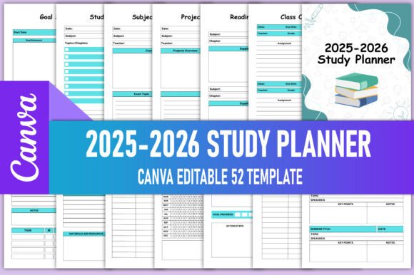 2025–2026 Study Planner