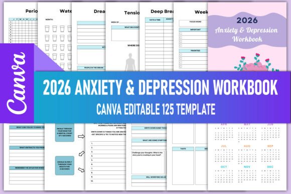 2026 Anxiety Depression Workbook