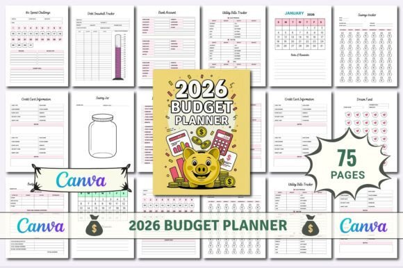 2026 Budget Planner KDP
