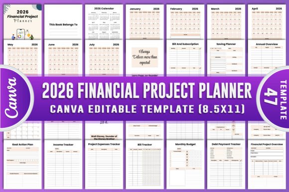2026 Financial Project Planner
