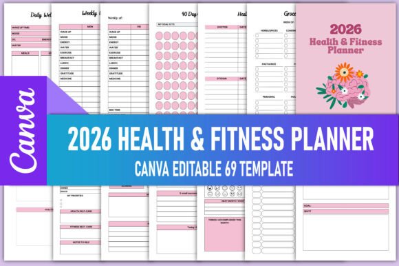 2026 Health Fitness Planner