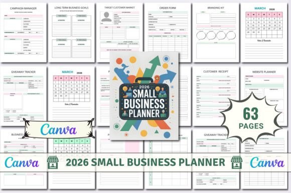 2026 Small Business Planner KDP