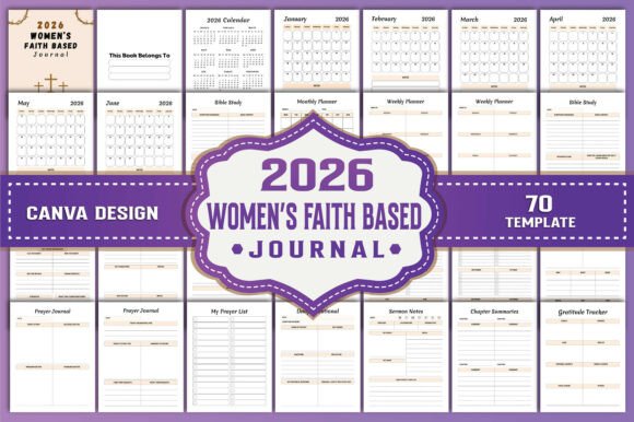 2026 Women’s Faith Based Journal Canva
