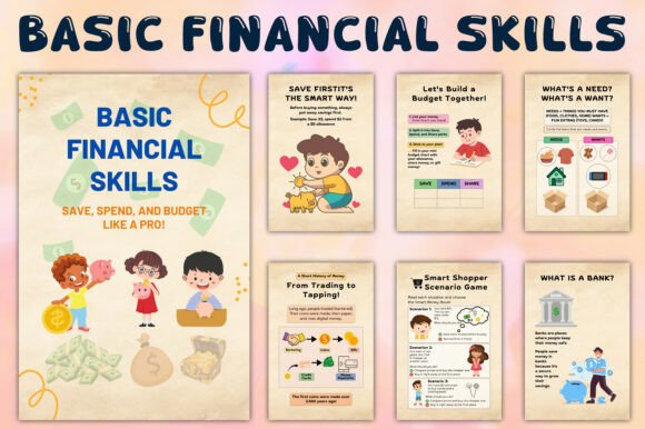 Basic Financial Skills Canva KDP