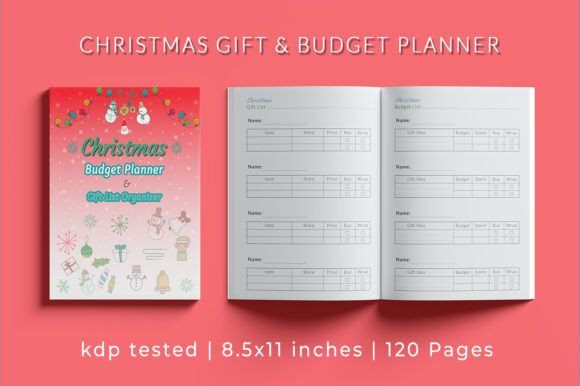 Christmas Budget Planner Gift List: A Practical Tool for Holiday Organization