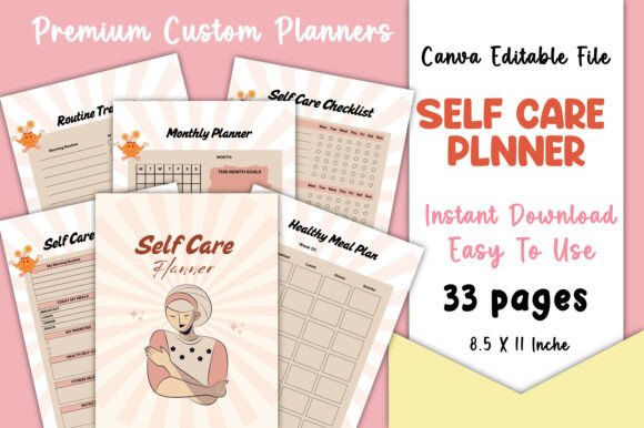 Design Your Well-Being: Why the Self Care Planner Canva Template Is a Game-Changer for Intentional Living