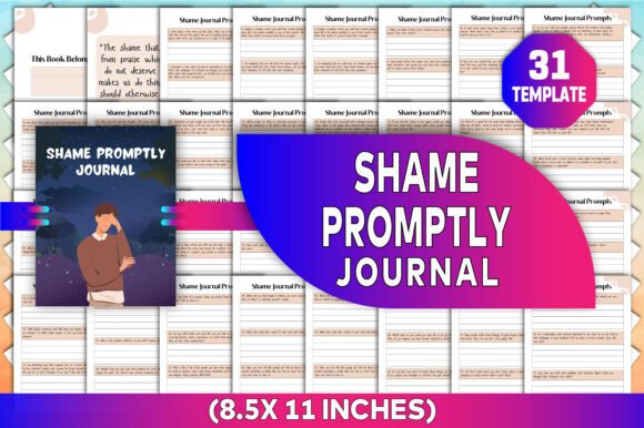 Shame Promptly Journal Canva KDP